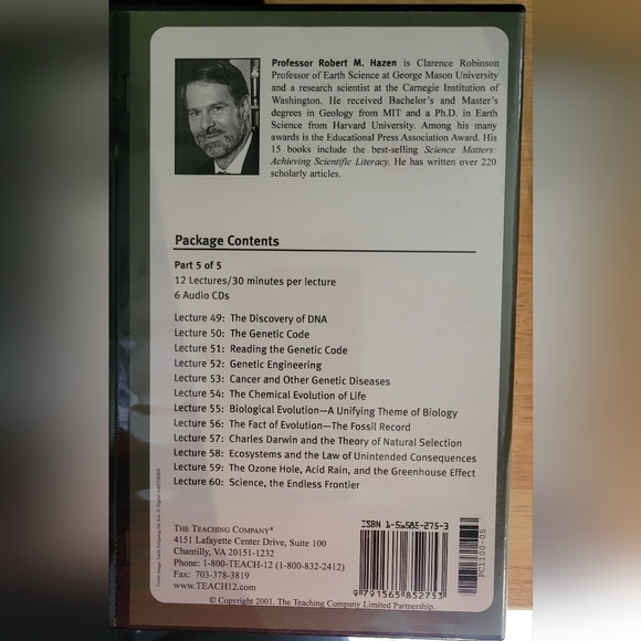 The Joy of Science Parts 1-5 CDs with course guidebooks The Great Courses - Picture 7 of 7